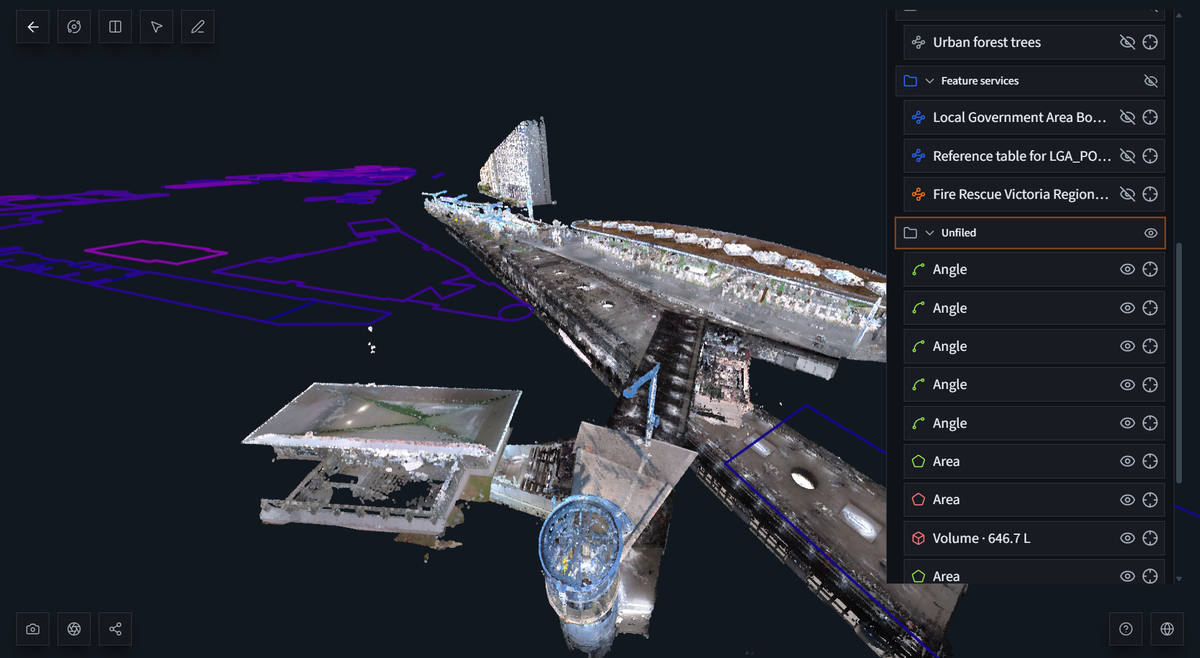 Layers on real coordinates