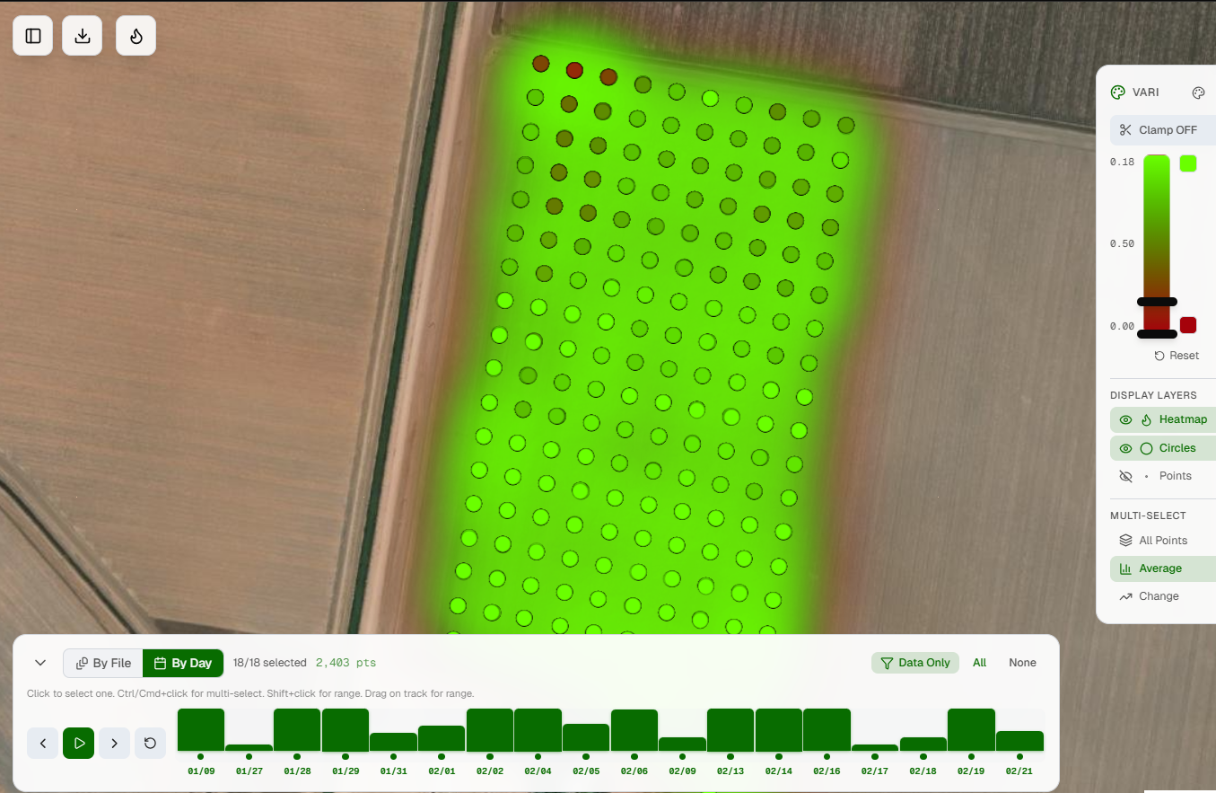 Push to John Deere or Export for Agras